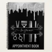 Roos Goud haar Stylist Haarstylist Hair Glitter Planner (Voorkant)