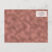 Roos Goud Lace Blush word mijn Bridesmaid. Uitnodiging Briefkaart (Achterkant)