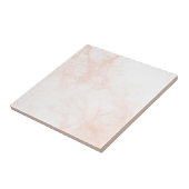 Roos Goud lichtroze marmer Tegeltje (Zijkant)