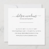 Roos Goud Logo Visitekaartje Digitaal downloaden Kaart (Achterkant)