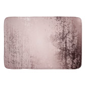 Roos goud Luxe metallic Badmat (Voorkant)