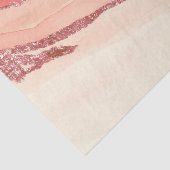 Roos Goud Marmer en Glitter Tissuepapier (Detail)