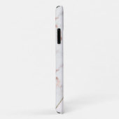 Roos Goud Marmer en Roze Kleurblok Gepersonaliseer Case-Mate iPhone Case (Achterkant/rechts)