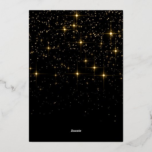 Roos goud met prettige feestdagen (Achterkant)