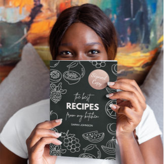 Roos Goud Metallic Folie Foto Ondertekende Kopie Ronde Sticker