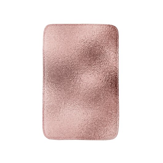 Roos Goud Metallic:  glans. Badmat (Voorkant Verticaal)