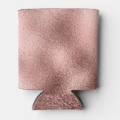 Roos Goud Metallic:  glans. Blikjeskoeler (Voorkant)