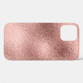 Roos Goud Metallic: glans. Case-Mate iPhone Case (Achterkant (horizontaal))