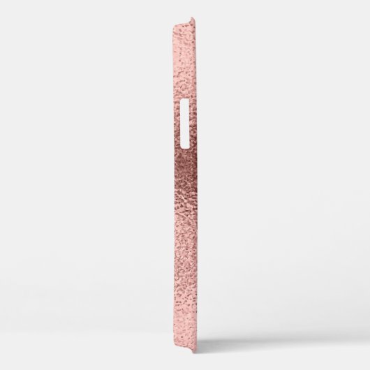 Roos Goud Metallic: glans. Case-Mate iPhone Case (Achterkant / Rechts)