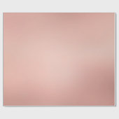 Roos Goud Metallic Look Elegant Glam Golden Modern Cadeaupapier (Vlak)