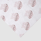 Roos goud metallisch uitzien Valentijn hart liefde Tissuepapier (Detail)