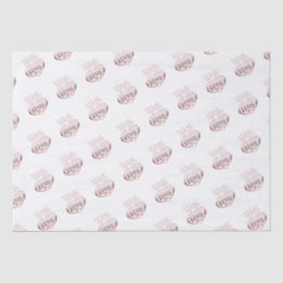 Roos goud metallisch uitzien Valentijn hart liefde Tissuepapier