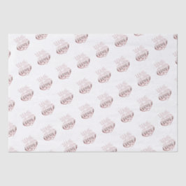 Roos goud metallisch uitzien Valentijn hart liefde Tissuepapier