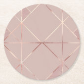 Roos Goud Onderzetter (Voorkant)