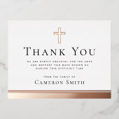 Roos goud over de grens en sympathie voor je kaart (Voorkant)