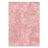 Roos Goud Paarse Holly Glitter Confetti Kerst Kaart (Achterkant)