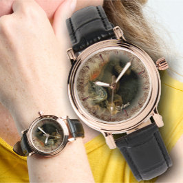 Roos Goud Pedro de Iguana 0768 Horloge
