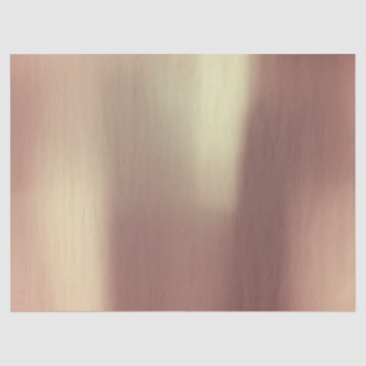 Roos Goud Roze Blush Glam Metallic Minimaal Tissuepapier (Voorkant)