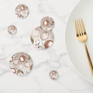 Roos Goud Roze Glitter Balloons Verjaardagsfeest Confetti