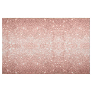 Roos Goud Roze Glitter Print DIY door de tuin Stof