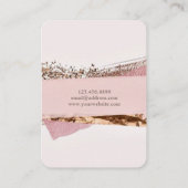 Roos Goud & Roze Label · Oorbel Sieraden Display (Achterkant)