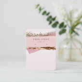 Roos Goud & Roze Label · Oorbel Sieraden Display (Staand voorkant)