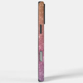 Roos Goud Roze Paarse Sparkle Case-Mate iPhone Case (Achterkant / Rechts)