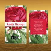 Roos Goud Roze Visitekaartje