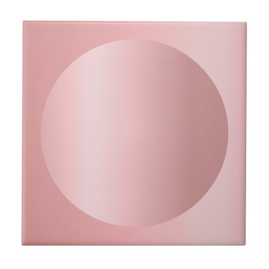 Roos Goud Veranderbaar Afbeelding Sjabloon Aangepa Tegeltje (Voorkant)