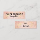 roos goud visitekaartje (Voorkant / Achterkant)