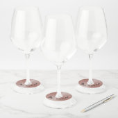 Roos Goud Wijnglas Naam Tags Wijnglaslabel (Set)