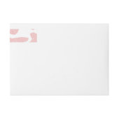 Roos Goud wit Grote Koe Vlekken Dierenpatroon (Voorkant)