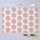 Roos Goud Witte Pepermunt Kerst Tissuepapier (Craft)