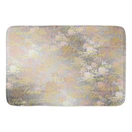 roos, goud, zilver, dankjewel, bloemen, bloem, badmat