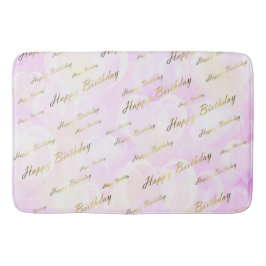 roos, goud, zilver, verjaardag, bloemen, bloemen,  badmat