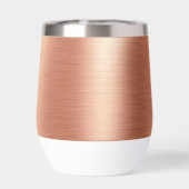 Roos Goud Zwart 30e Verjaardagsfeestje Elegant (Achterkant)