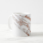 Roos goudader mok (Voorkant links)