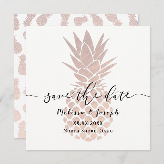 roos goudanananas | behalve de datum aankondiging (Voorkant / Achterkant)