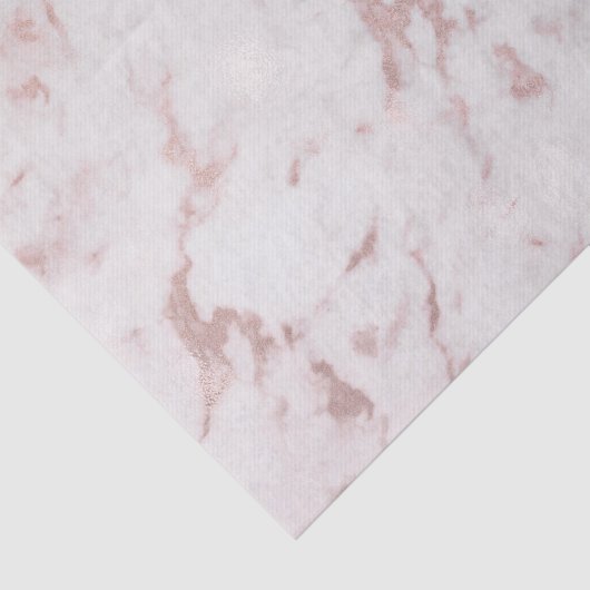 Roos-goudappels Tissuepapier (Detail)