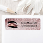 Roos goudas Oog Etiket (Insitu)