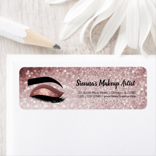 Roos goudas Oog Etiket (Insitu)