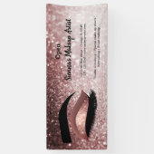 Roos goudas Oog Spandoek (Verticaal)