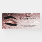 Roos goudas Oog Spandoek (Horizontaal)