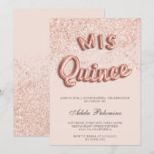 Roos goudballon kaart (Voorkant / Achterkant)