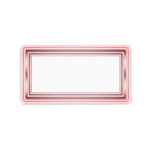 Roos goudblanco Adresetiketten Etiket (Voorkant)