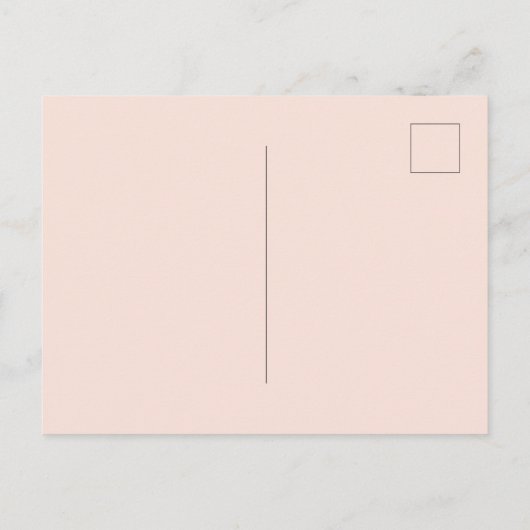 Roos goudbloem eucalyptusbruinbruiloft briefkaart (Achterkant)