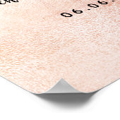 Roos goudbloem poster (Hoek)