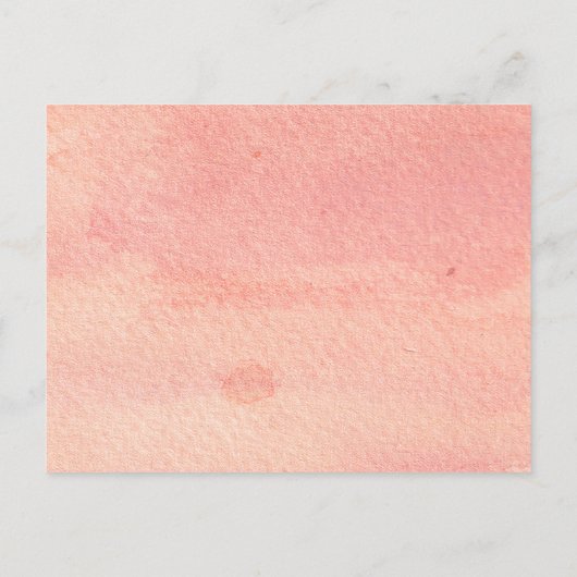 Roos goudblokkaart voor weddenschap briefkaart (Achterkant)