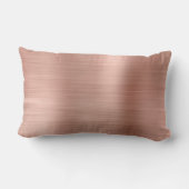 Roos goudborsgeborsteld metaal persoonlijke bruilo kussen (Achterkant)