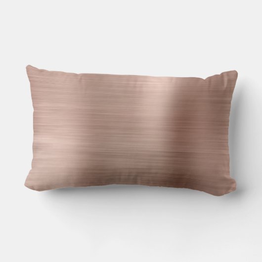 Roos goudborsgeborsteld metaal persoonlijke bruilo kussen (Achterkant)